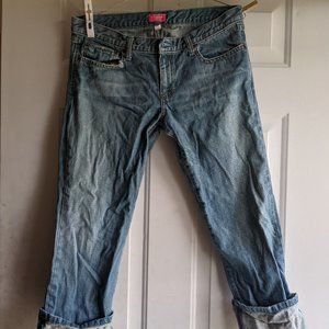 Abercrombie and Fitch Size 10 Cuffed Jeans